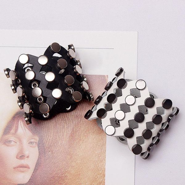 charm bracelets hiphop adjustable stainless steel snap button bracelet jewelry vintage punk rock wide cuff & bangles for women, Golden;silver
charm bracelets hiphop adjustable stainless steel snap button bracelet jewelry vintage punk rock wide cuff & bangles for women, Golden;silver