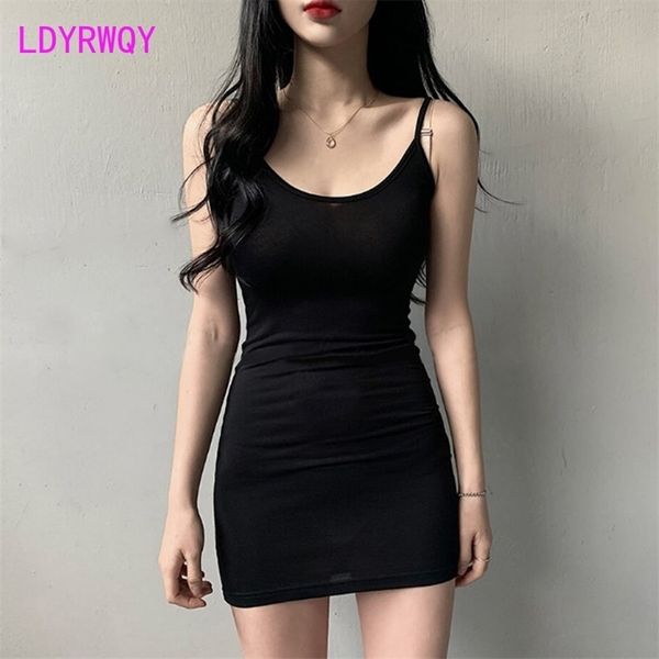 ldyrwqy south korea spring and summer slim bag hip sling bottoming dress female all-match 210603, Black;gray
ldyrwqy south korea spring and summer slim bag hip sling bottoming dress female all-match 210603, Black;gray