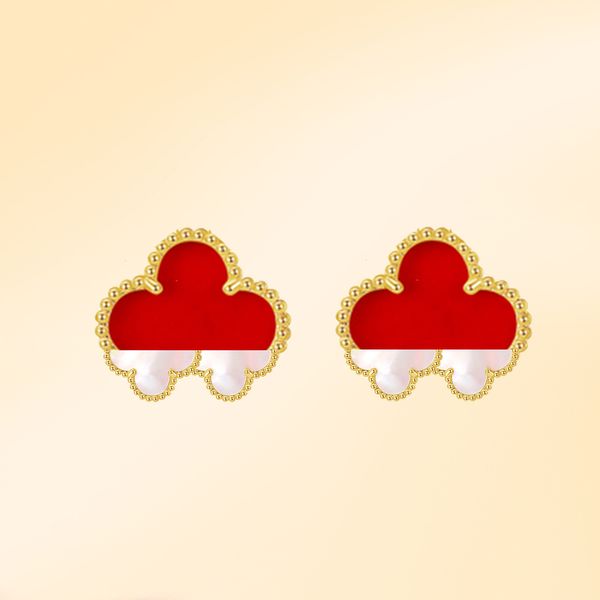 18k rose gold four leaf clover earrings stud premium edition seiko luxury jewelry designer made boutique earrings, Golden;silver
18k rose gold four leaf clover earrings stud premium edition seiko luxury jewelry designer made boutique earrings, Golden;silver