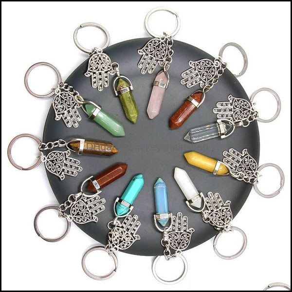keychains fashion accessories classic design crystal agate hexagon fatima hand charm keychain decorate key chain ring for couples gift drop, Silver
keychains fashion accessories classic design crystal agate hexagon fatima hand charm keychain decorate key chain ring for couples gift drop, Silver