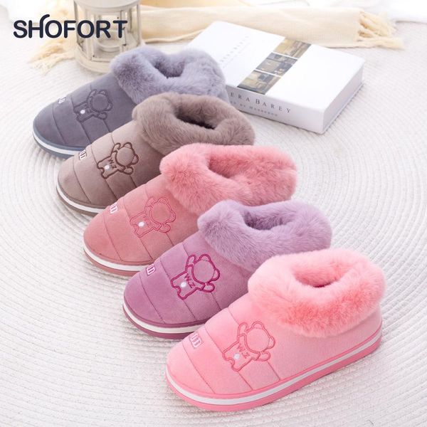 flat slippers for women 2021 fashion casual plush warm winter house non-slip soft thicken bottom cotton shoes, Black
flat slippers for women 2021 fashion casual plush warm winter house non-slip soft thicken bottom cotton shoes, Black