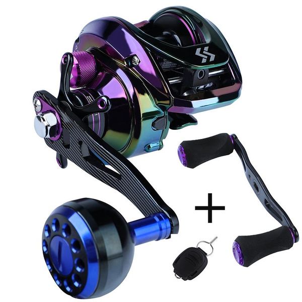 baitcasting reels 8kg max drag fishing reel 6.3:1 gear ratio with 2 style handle magnetic braking system
baitcasting reels 8kg max drag fishing reel 6.3:1 gear ratio with 2 style handle magnetic braking system
