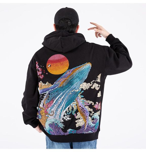 men's hoodies & sweatshirts kraken embroidered sweatshirt men hooded yokosuka oversize sukajan clothing for teenagers 2021 autumn, Black
men's hoodies & sweatshirts kraken embroidered sweatshirt men hooded yokosuka oversize sukajan clothing for teenagers 2021 autumn, Black