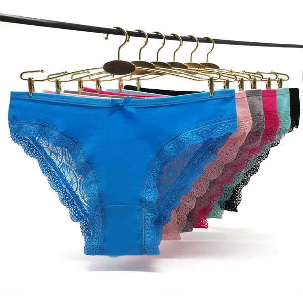 women's panties 6 pieces a pack cotton underwear female comfort intimates fashion ladies low-rise lace briefs women lingerie femme, Black;pink
women's panties 6 pieces a pack cotton underwear female comfort intimates fashion ladies low-rise lace briefs women lingerie femme, Black;pink