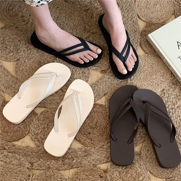 slippers pure color golden chinese flip-flops men and women outdoor beach sandals, Black
slippers pure color golden chinese flip-flops men and women outdoor beach sandals, Black