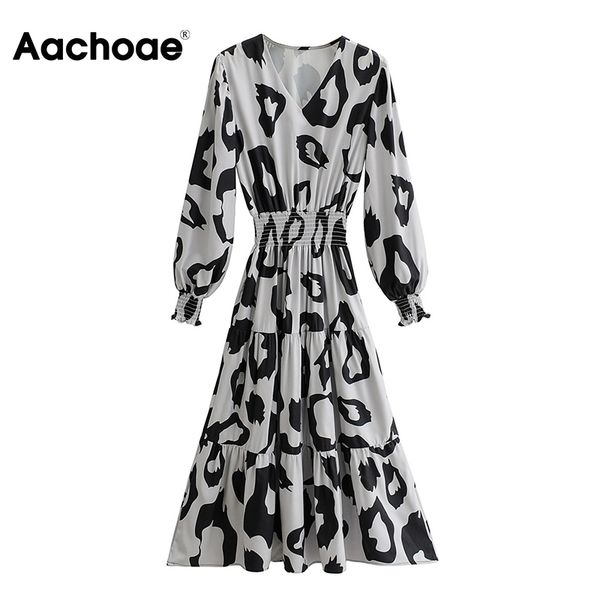 women chic a line midi printed elastic waist vintage dress ladies ruffles long sleeve elegant dresses 210413, Black;gray
women chic a line midi printed elastic waist vintage dress ladies ruffles long sleeve elegant dresses 210413, Black;gray