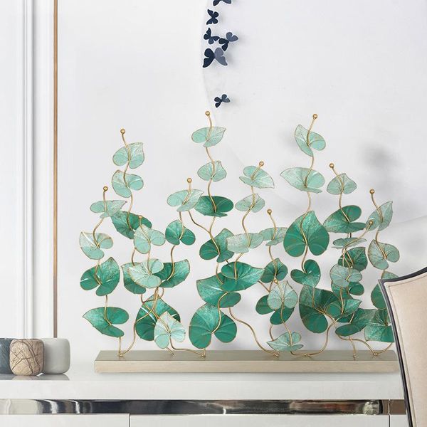 decorative objects & figurines modern metal artwork handmade green plants iron art room decorations creative living tv cabinet furnishings
decorative objects & figurines modern metal artwork handmade green plants iron art room decorations creative living tv cabinet furnishings