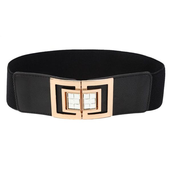 belts fashion luxury metal buckle corset belt for women wide stretch elastic cummerbunds strap ladies dress clothes accessories, Black;brown
belts fashion luxury metal buckle corset belt for women wide stretch elastic cummerbunds strap ladies dress clothes accessories, Black;brown