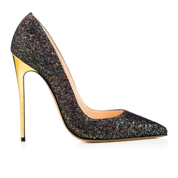 women black multi sequins gold thin heels pumps wedding high woman stiletto bridal shoes high-heeled party zapatos dress
women black multi sequins gold thin heels pumps wedding high woman stiletto bridal shoes high-heeled party zapatos dress