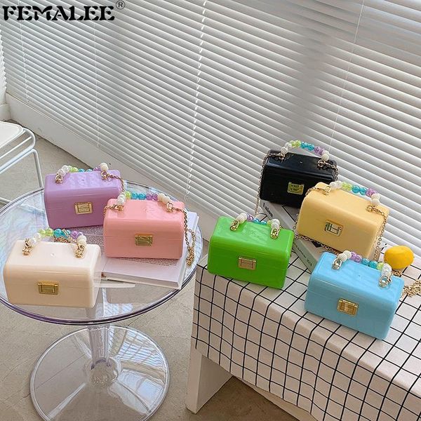 shoulder bags 2021 acrylic chain candy color handbags for women beaded handle luxury box crossbody purses designer mujer tote sac
shoulder bags 2021 acrylic chain candy color handbags for women beaded handle luxury box crossbody purses designer mujer tote sac