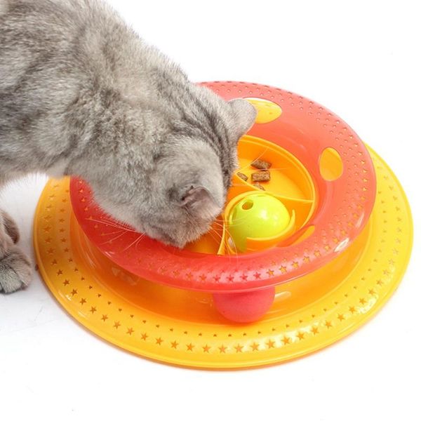 pet cat toy interactive turntable training amusement plate crazy ball disk originality funny feeders toys
pet cat toy interactive turntable training amusement plate crazy ball disk originality funny feeders toys