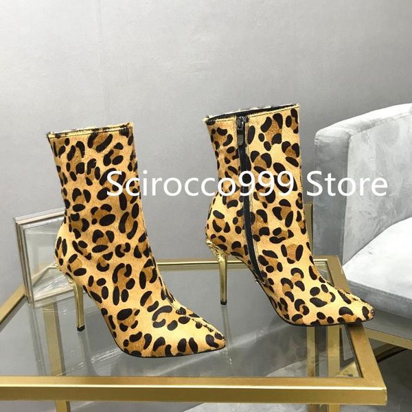 boots horse hair pointed toes womens ankle fashion leopord ladies short boot thin high heels zip booties party shoes, Black
boots horse hair pointed toes womens ankle fashion leopord ladies short boot thin high heels zip booties party shoes, Black