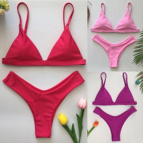 thong bikini set women swimwear push up bikinis strap bathing suit beachwear biquini fmeale brazilian mujer, White;black
thong bikini set women swimwear push up bikinis strap bathing suit beachwear biquini fmeale brazilian mujer, White;black