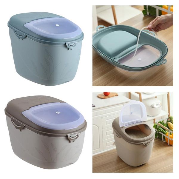storage bottles & jars 20kg rice container cereal dry insect-proof moisture-proof
storage bottles & jars 20kg rice container cereal dry insect-proof moisture-proof