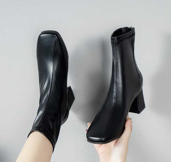 boots shengy patent leather british style flat black pointed toe handsome motorcycle women's
boots shengy patent leather british style flat black pointed toe handsome motorcycle women's
