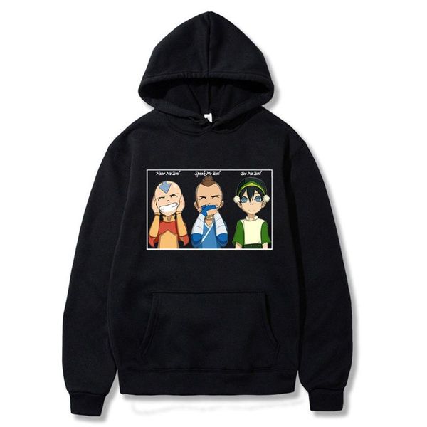 men's hoodies & sweatshirts 2021 avatar the last airbender printed four season wears classic unsiex hoodie daily couple streetwears, Black
men's hoodies & sweatshirts 2021 avatar the last airbender printed four season wears classic unsiex hoodie daily couple streetwears, Black