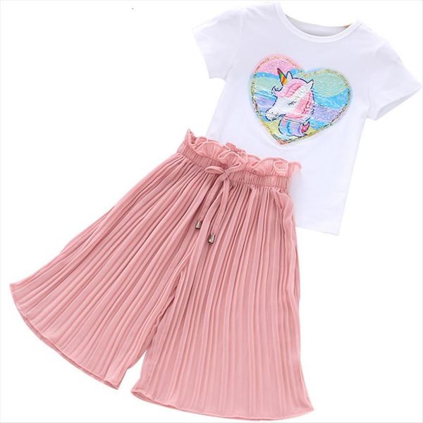 kids tracksuit suit children clothing toddler girls sets summer clothes unicorn sequins chiffon pants outfit, White
kids tracksuit suit children clothing toddler girls sets summer clothes unicorn sequins chiffon pants outfit, White