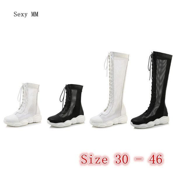 boots summer shoes gladiator sandals women knee high flat platform woman thigh small plus size 30 31 32 33 - 44 45 46, Black
boots summer shoes gladiator sandals women knee high flat platform woman thigh small plus size 30 31 32 33 - 44 45 46, Black