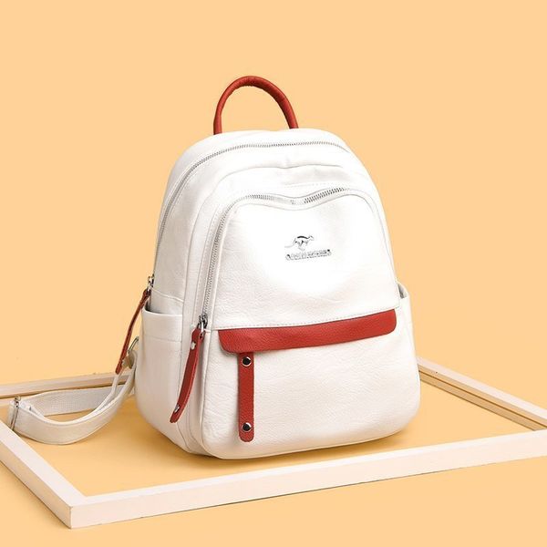 summer leather white backpack small fresh campus women's large capacity schoolbag going out foreign style women's backpack
summer leather white backpack small fresh campus women's large capacity schoolbag going out foreign style women's backpack