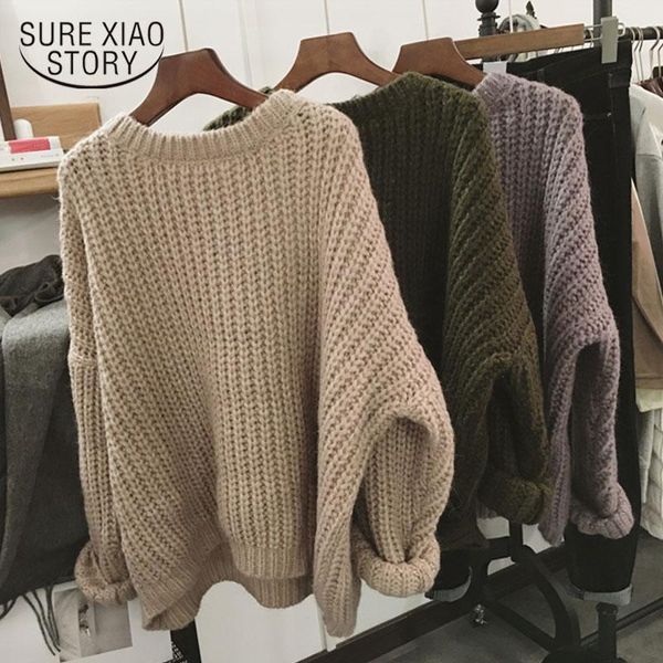 women's sweaters autumn and winter 2021 long sleeve vintage sweater women loose plus size solid pullover o-neck knitted 11629, White;black
women's sweaters autumn and winter 2021 long sleeve vintage sweater women loose plus size solid pullover o-neck knitted 11629, White;black