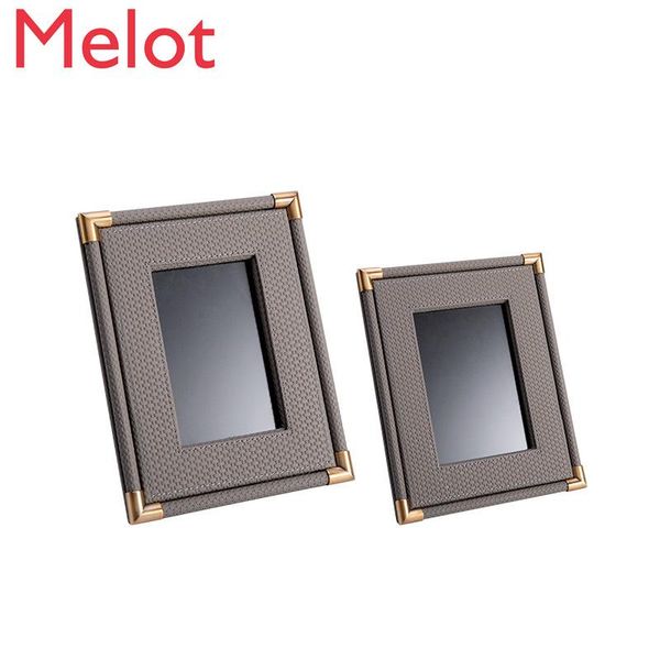 frames modern simple and light luxury leather metal po frame bedroom decoration desk soft painting table
frames modern simple and light luxury leather metal po frame bedroom decoration desk soft painting table