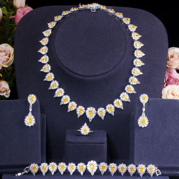 fashion bride wedding dress accessories aaa zircon necklace earring bracelet four piece set female, Black
fashion bride wedding dress accessories aaa zircon necklace earring bracelet four piece set female, Black