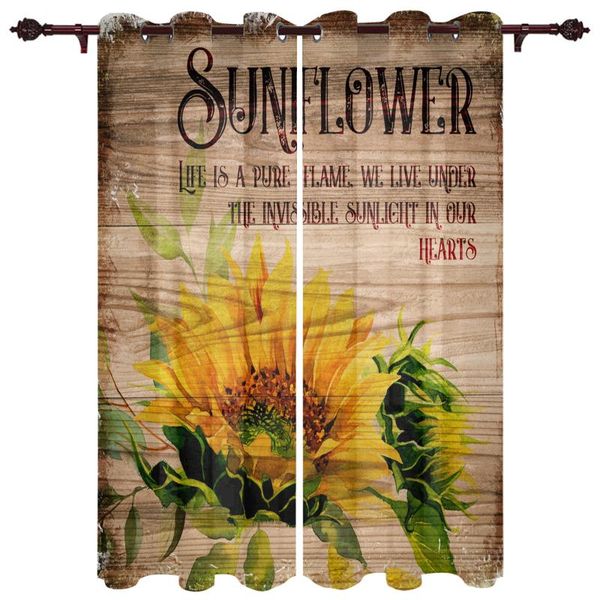 vintage wood grain farm sunflower window curtains kitchen bedroom fabric drapes curtain home draperies for living room &
vintage wood grain farm sunflower window curtains kitchen bedroom fabric drapes curtain home draperies for living room &