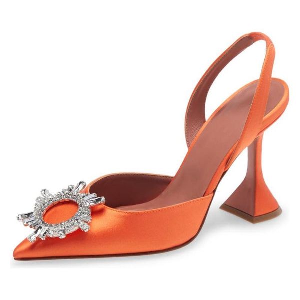 dress shoes 2022 brand women pumps luxury sun crystal slingback high heels summer bride comfortable triangle heeled party wedding, Black
dress shoes 2022 brand women pumps luxury sun crystal slingback high heels summer bride comfortable triangle heeled party wedding, Black