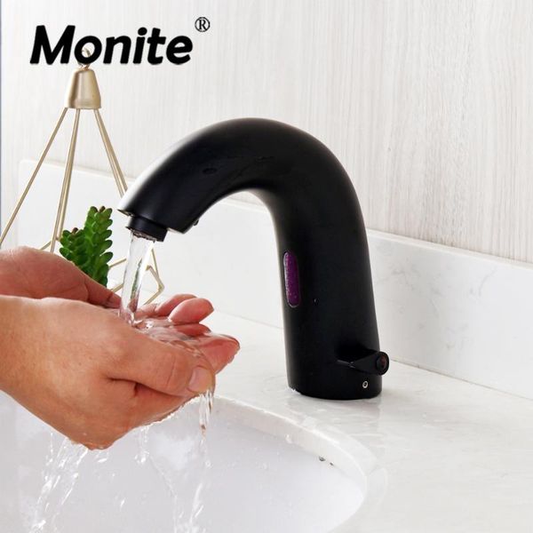 bathroom sink faucets monite matte black sense faucet wash basin tap automatic sensor inductive water mixer
bathroom sink faucets monite matte black sense faucet wash basin tap automatic sensor inductive water mixer