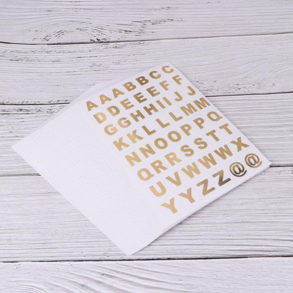 sheets of stamping alphabet stickers self-adhesive english letter decals tranparent for notebook scrapbook (gold gift wrap
sheets of stamping alphabet stickers self-adhesive english letter decals tranparent for notebook scrapbook (gold gift wrap