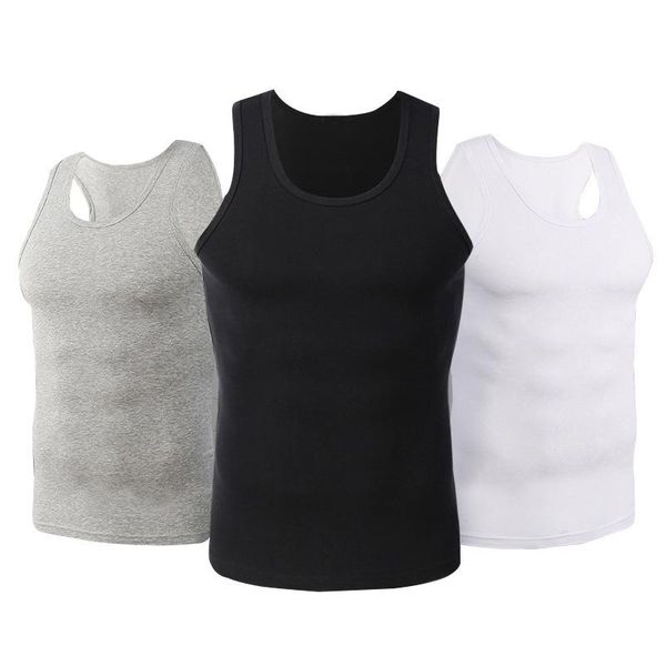 men' tank 3pcs men casual bodybuilding muscle sleeveless singlet vest large size cotton man clothes wholesale, White;black
men' tank 3pcs men casual bodybuilding muscle sleeveless singlet vest large size cotton man clothes wholesale, White;black