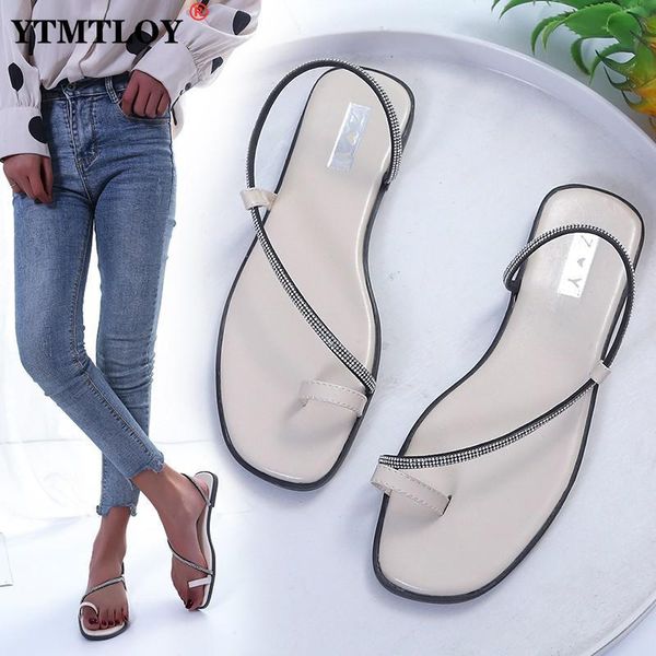 slippers women flat flip flops gladiator crystal sandals shoes bohemia cross-strap beach rubber sole fow summer, Black 
slippers women flat flip flops gladiator crystal sandals shoes bohemia cross-strap beach rubber sole fow summer, Black