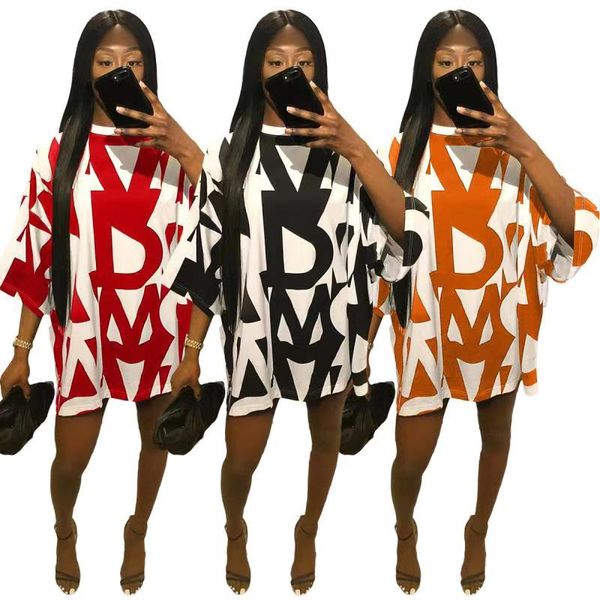 womens designer half sleeve casual dresses letter printed round neck loose shirt mini dress for female clubwear s-xxl, Black;gray
womens designer half sleeve casual dresses letter printed round neck loose shirt mini dress for female clubwear s-xxl, Black;gray