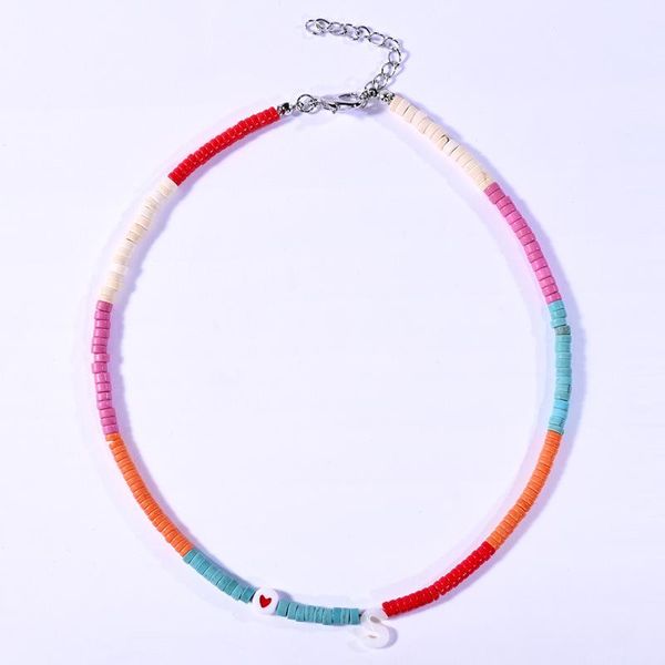 chokers 26 shell letter beads choker necklace multi-color handmade pendant fashion jewelry, Golden;silver
chokers 26 shell letter beads choker necklace multi-color handmade pendant fashion jewelry, Golden;silver