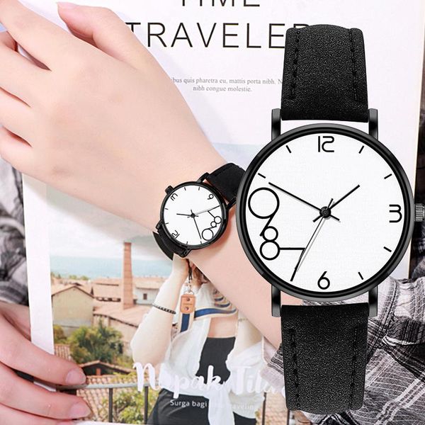 wristwatches exaggerated number quartz women watches minimalism ultra thin beautiful leather strap wristwatch relogio feminino simple clock, Slivery;brown
wristwatches exaggerated number quartz women watches minimalism ultra thin beautiful leather strap wristwatch relogio feminino simple clock, Slivery;brown