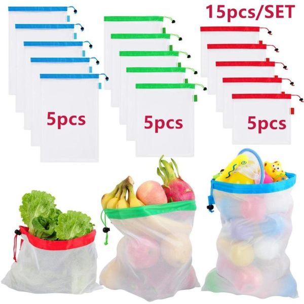 hanging baskets 15pcs reusable polyester mesh produce bag fruit and vegetable shopping washable grocery storage home kitchen
hanging baskets 15pcs reusable polyester mesh produce bag fruit and vegetable shopping washable grocery storage home kitchen