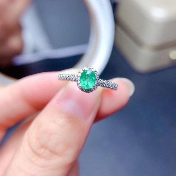 cluster rings natural emerald ring 925 silver ladies luxurious atmosphere dignified and elegant, Golden;silver
cluster rings natural emerald ring 925 silver ladies luxurious atmosphere dignified and elegant, Golden;silver