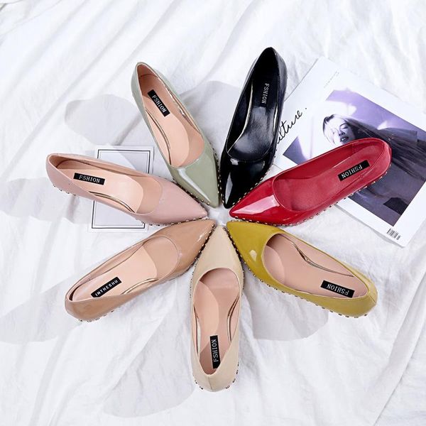 dress shoes small fresh womens fashion rivets high heels pointed stiletto single 6 cm bridesmaid elegant party pumps, Black
dress shoes small fresh womens fashion rivets high heels pointed stiletto single 6 cm bridesmaid elegant party pumps, Black