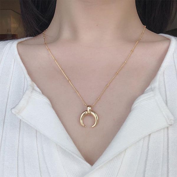 ly jewelry womens necklace half gold moon pendant dainty crescent alloy for women bijoux femme chains, Silver
ly jewelry womens necklace half gold moon pendant dainty crescent alloy for women bijoux femme chains, Silver