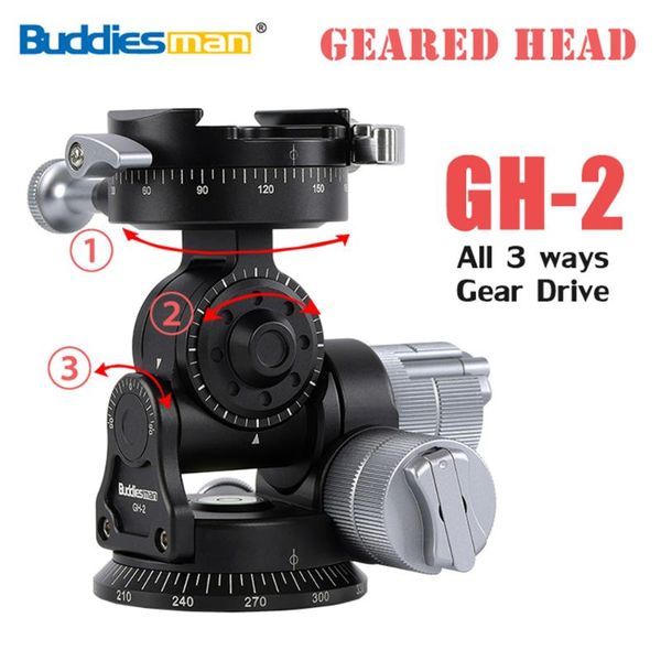 buddiesman gh-2 3-way geared head for real estate architecture pography arca swiss tripod gear panoramic heads
buddiesman gh-2 3-way geared head for real estate architecture pography arca swiss tripod gear panoramic heads