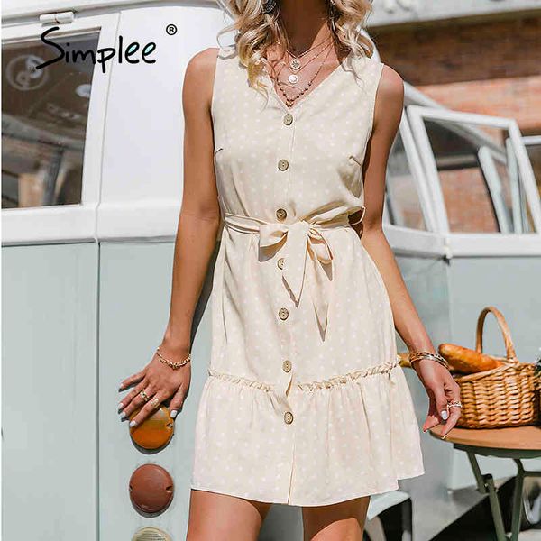 fashion casual holiday ruffles v-neck dots summer women sleeveless button beach mini dress streetwear vestidos 210414, Black;gray
fashion casual holiday ruffles v-neck dots summer women sleeveless button beach mini dress streetwear vestidos 210414, Black;gray