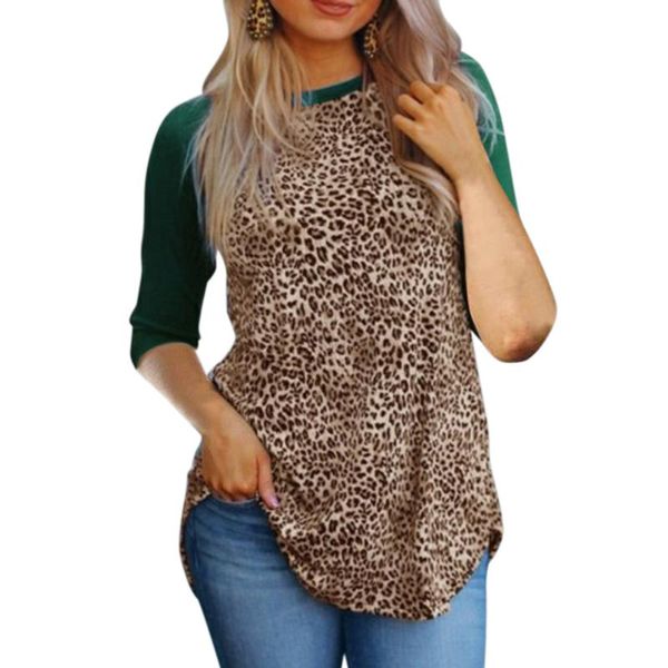 half raglan sleeve leopard print t-shirts fashion stitching round neck ladies t-shirt summer 2021 women clothing d30 women's, White
half raglan sleeve leopard print t-shirts fashion stitching round neck ladies t-shirt summer 2021 women clothing d30 women's, White