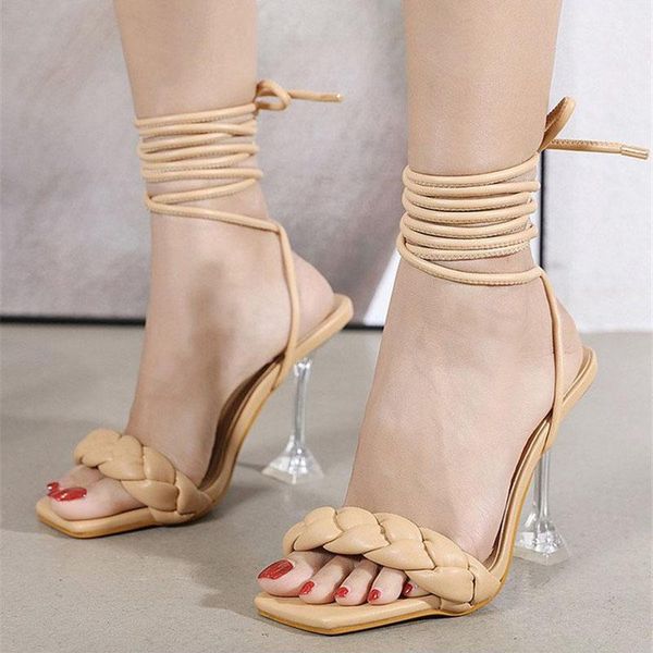 dress shoes women gladiator sandals 2021 summer woman ankle strap transparent high heels ladies weave square toe pump female plus size, Black
dress shoes women gladiator sandals 2021 summer woman ankle strap transparent high heels ladies weave square toe pump female plus size, Black
