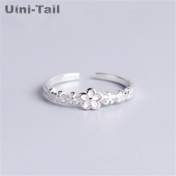 cluster rings uini-tail factory direct 925 sterling silver five-petal plum blossom opening ring chinese style fashion trend sweet jewelry, Golden;silver
cluster rings uini-tail factory direct 925 sterling silver five-petal plum blossom opening ring chinese style fashion trend sweet jewelry, Golden;silver