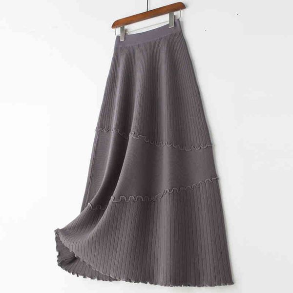 high waist knitted winter a-line chic women autumn pleated skirt jupe femme saia b7jd, Black
high waist knitted winter a-line chic women autumn pleated skirt jupe femme saia b7jd, Black