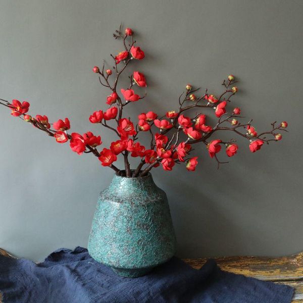 60cm white pink rose red chinese plum simulation flower christmas home wedding birthday party decor cherry blossoms fake decorative flowers
60cm white pink rose red chinese plum simulation flower christmas home wedding birthday party decor cherry blossoms fake decorative flowers