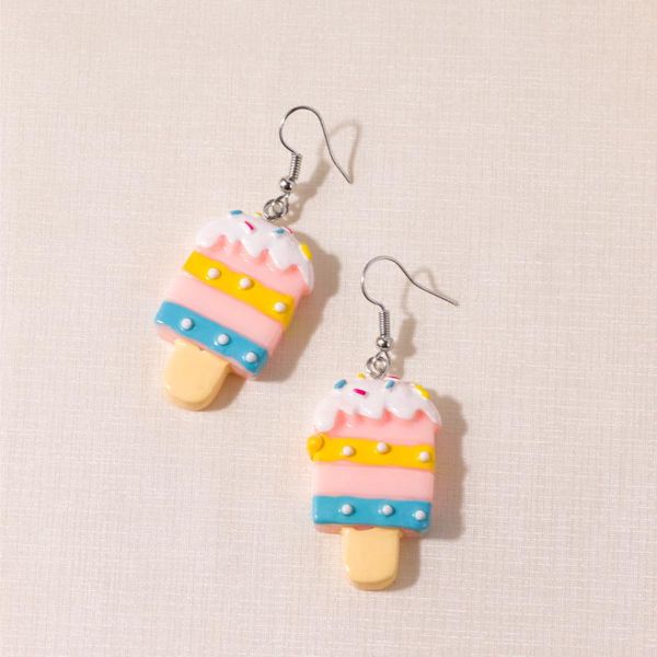 dangle & chandelier fashion summer lovely girls cream earrings for women resin -lolly popsicle earring 2021 statement jewelry, Silver
dangle & chandelier fashion summer lovely girls cream earrings for women resin -lolly popsicle earring 2021 statement jewelry, Silver