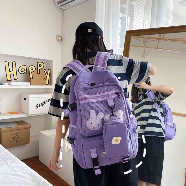 backpack multiple pockets women useful large capacity school bag solid color college student book female ladies s k7od
backpack multiple pockets women useful large capacity school bag solid color college student book female ladies s k7od
