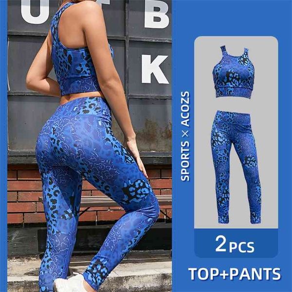 vutru seamless women yoga set workout sportswear gym clothing fitness crop high waist leggings blue leopard sports suit 210802, Gray
vutru seamless women yoga set workout sportswear gym clothing fitness crop high waist leggings blue leopard sports suit 210802, Gray