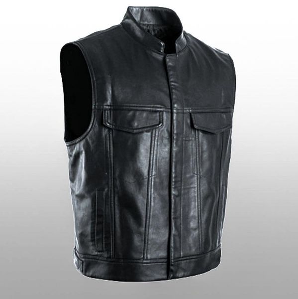 men's vests vest leather jacket sleeveless casual pu streetwear punk hip hop black cool retro style motorcycle, Black;white
men's vests vest leather jacket sleeveless casual pu streetwear punk hip hop black cool retro style motorcycle, Black;white